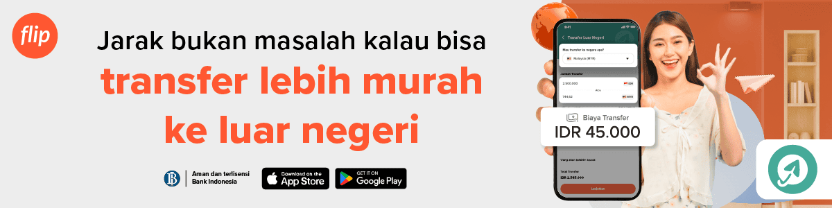 Flip Globe transfer luar negeri biaya murah