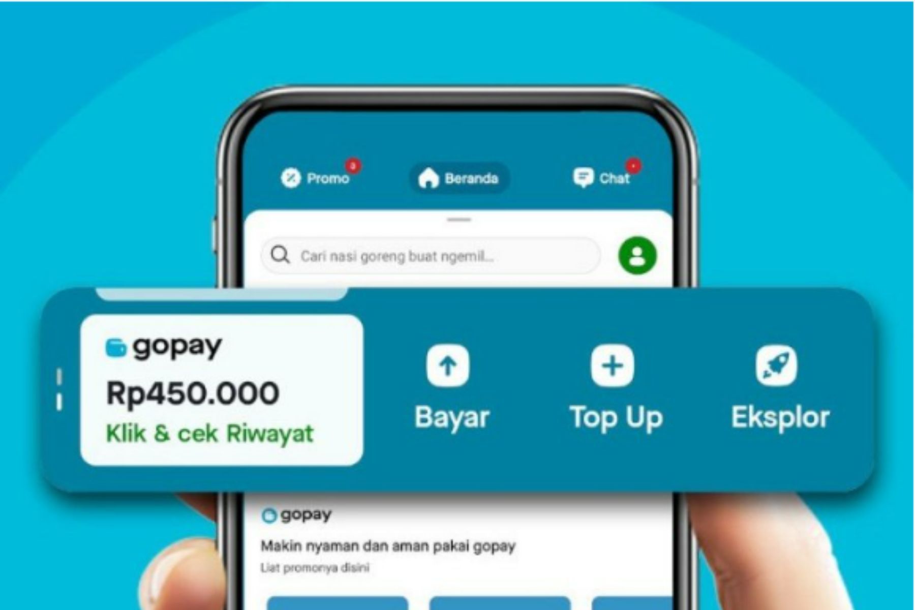 Minimal Top Up Gopay 