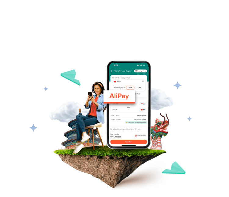 Tutorial Transfer ke China Lewat Alipay Pake Flip Globe